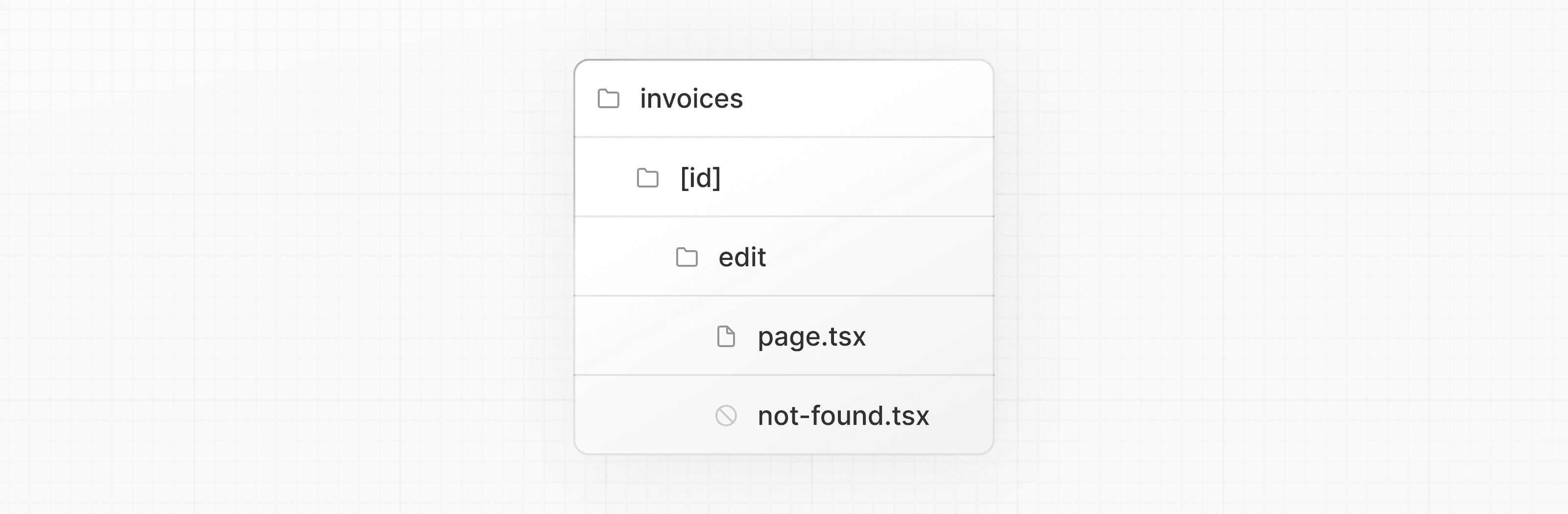 The not-found.tsx file inside the edit folder