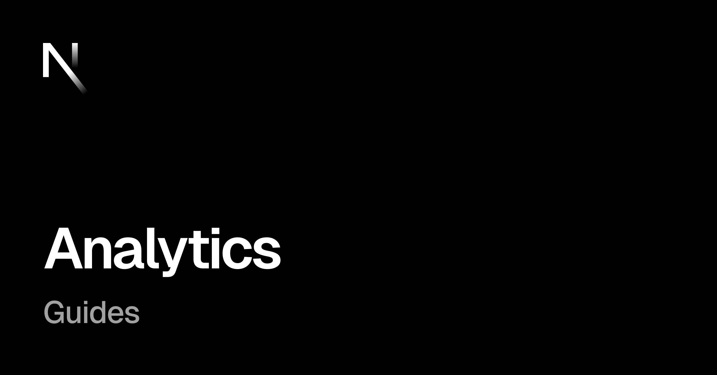 Guides: Analytics | Next.js