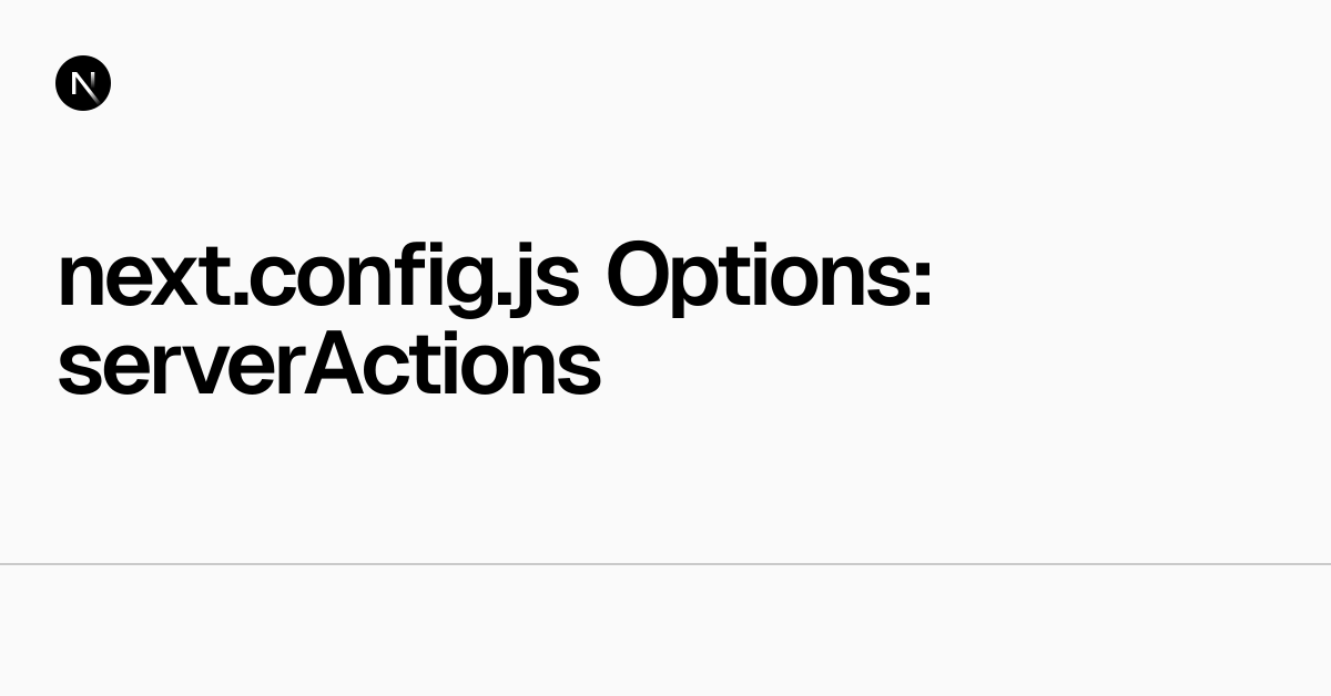 Appnextconfigjs