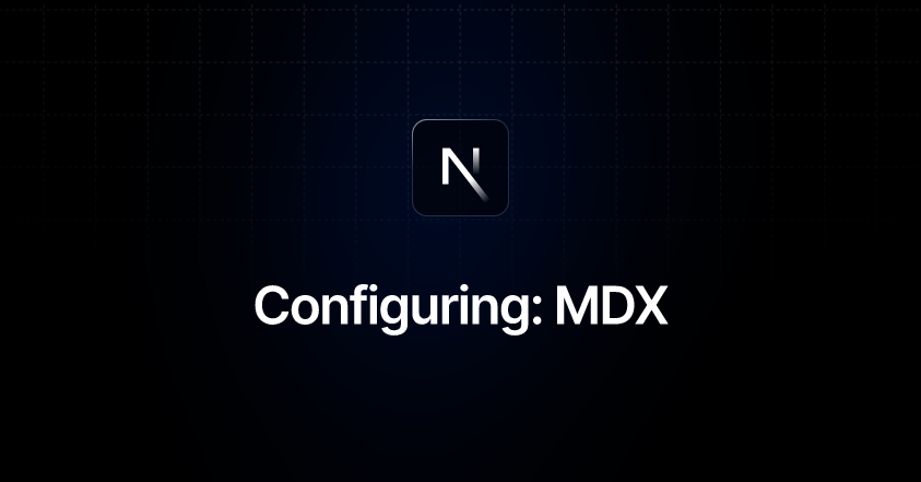 Preview image for https://nextjs.org/docs/pages/building-your-application/configuring/mdx