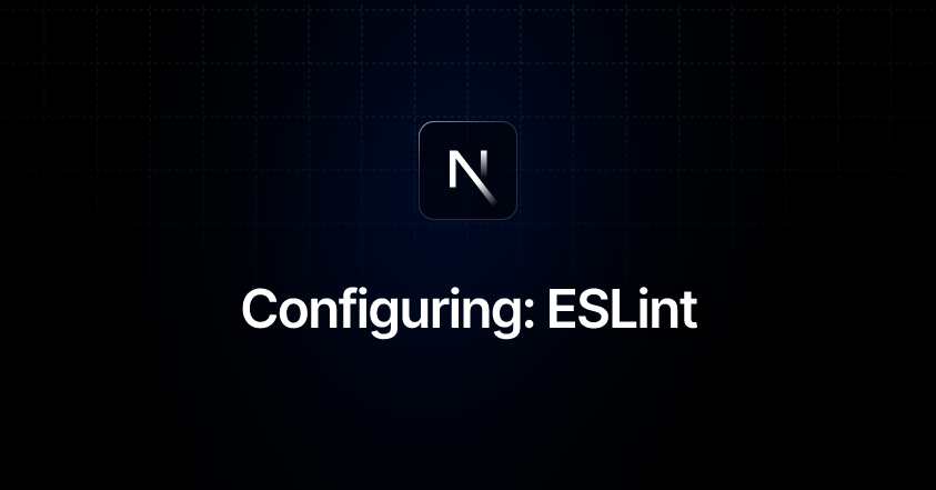 Configuring: ESLint | Next.js
