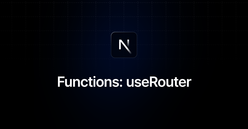 Functions: useRouter | Next.js