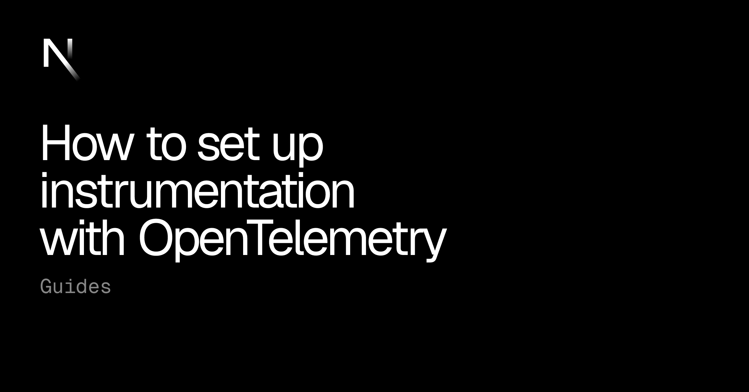 How to set up instrumentation with OpenTelemetry