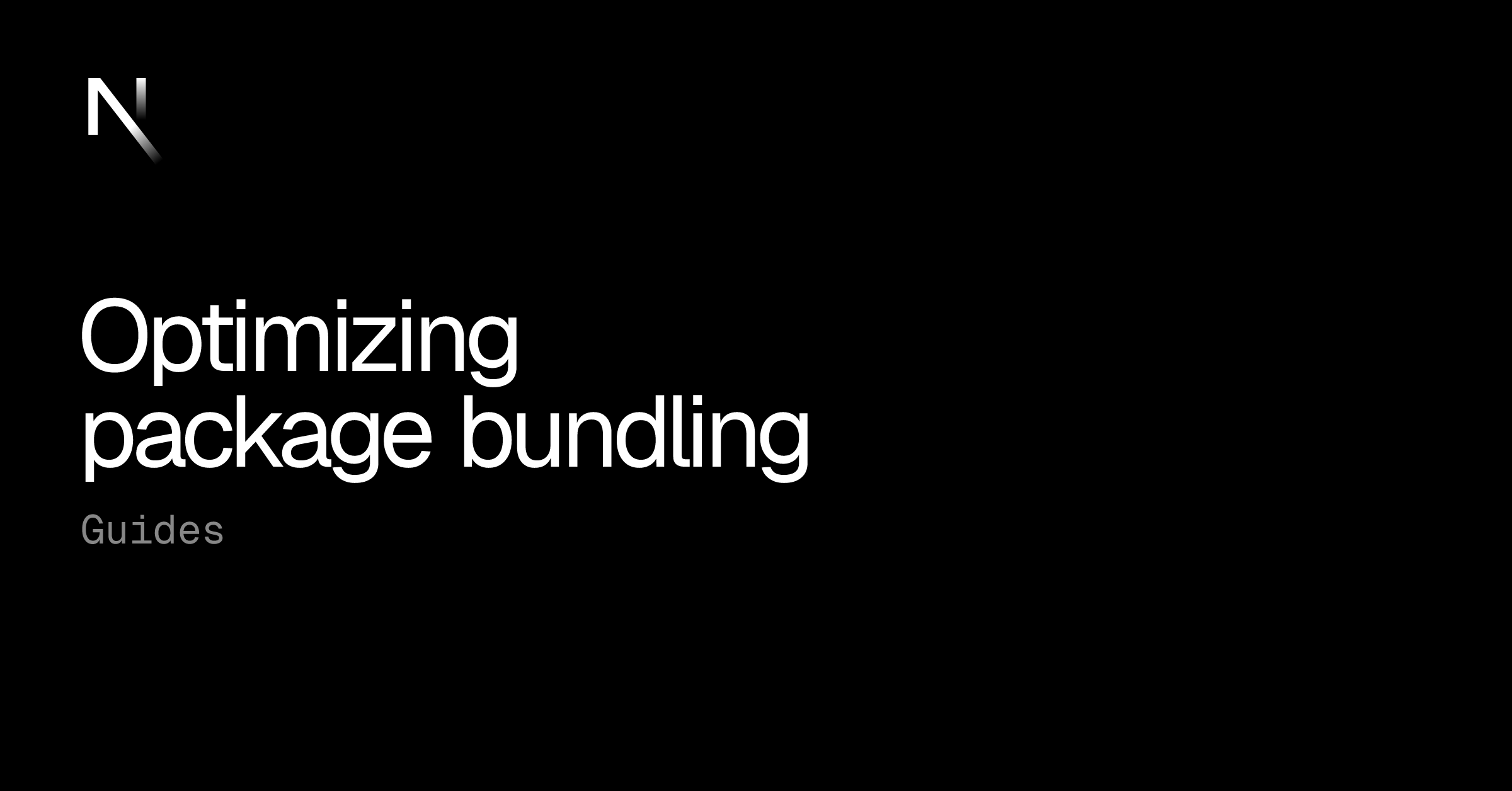 Optimizing package bundling