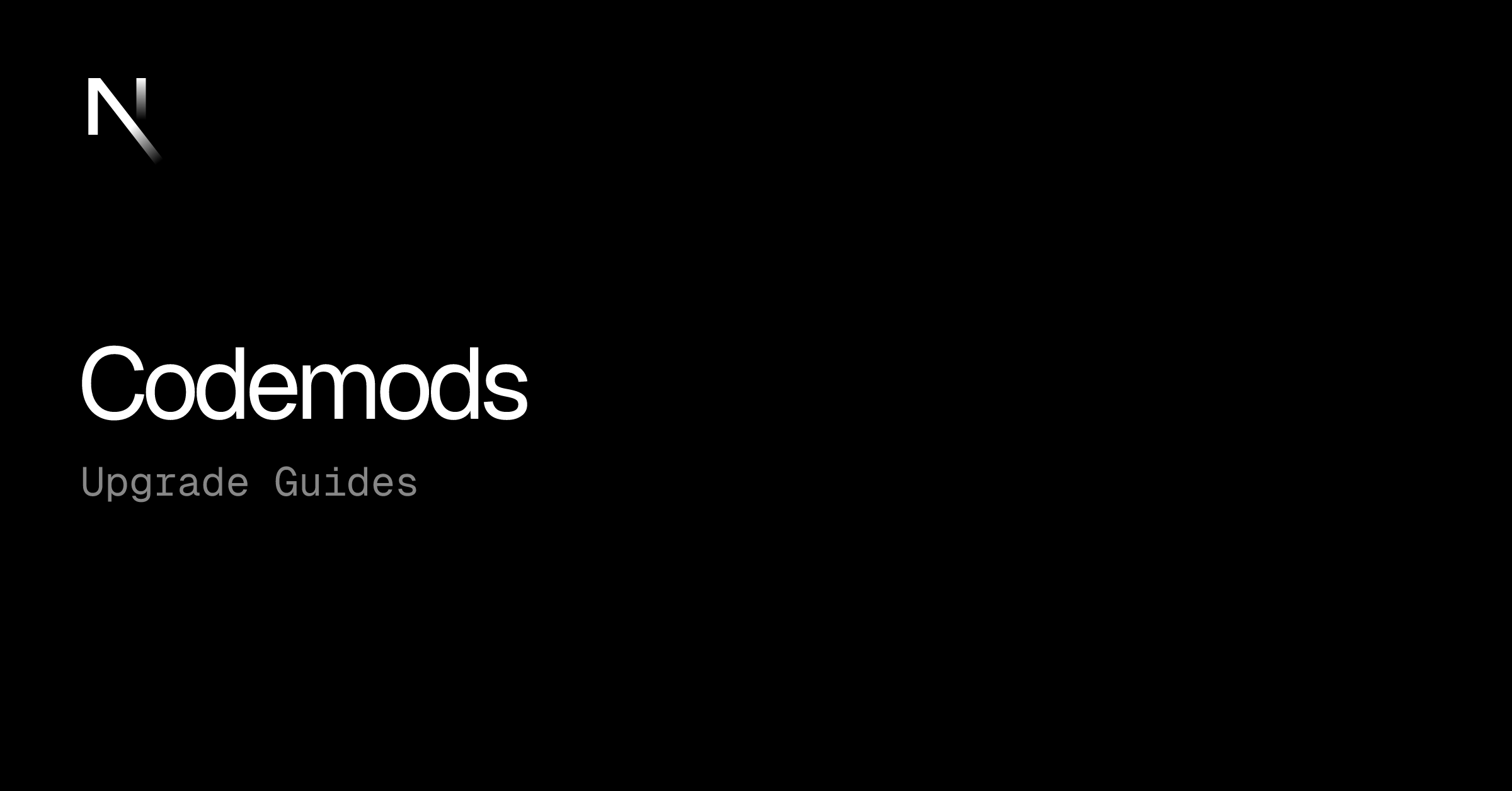 Codemods
